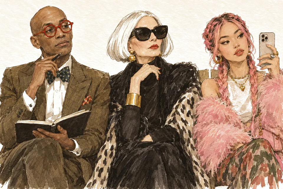 The front-row jury
